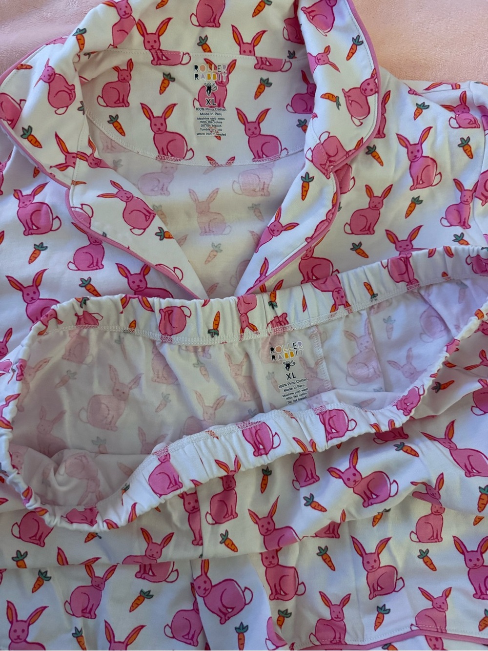 Roller Rabbit Bunny PJs - Picture 4 of 4